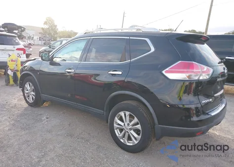 2016 Nissan Rogue Sv z USA, uszkodzony, nr VIN KNMAT2MV2GP642637